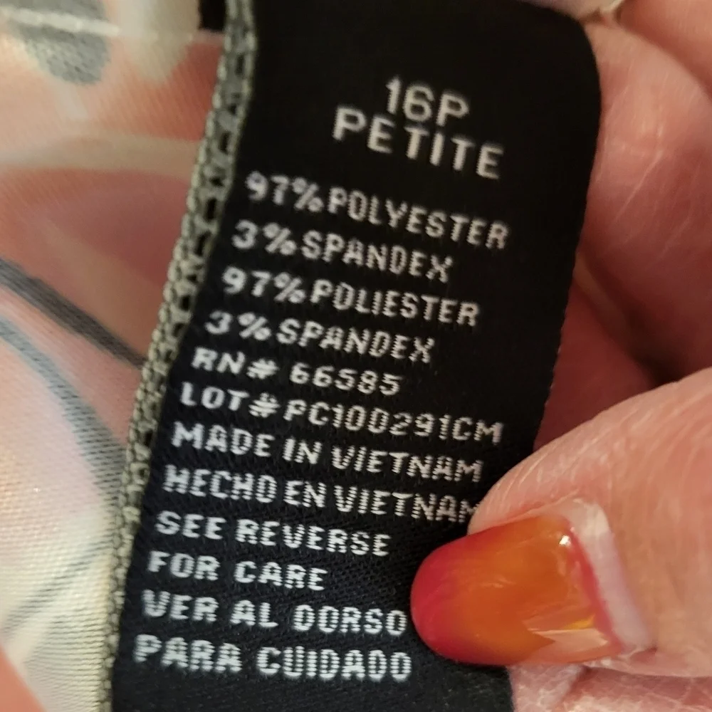 Perceptions New York Dress Floral 16P - Picture 4 of 11